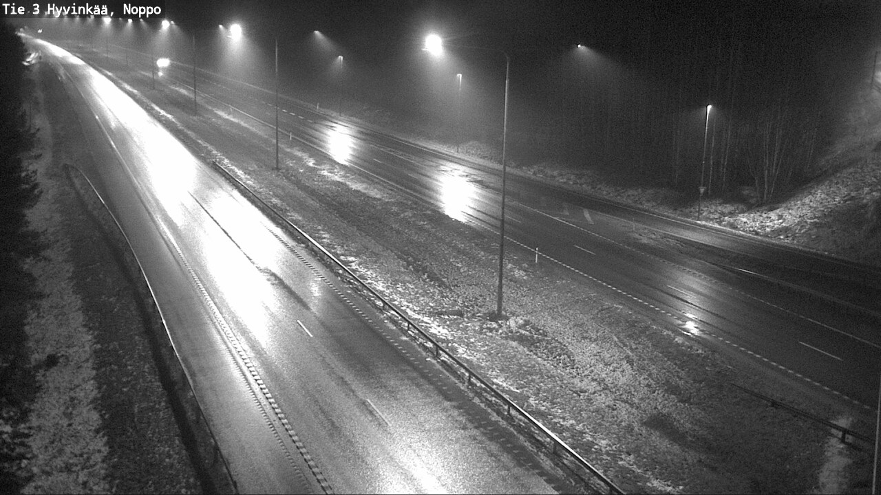 Weather Camera Image Väg 3 Hyvinge, Noppo, Hyvinkää, Uusimaa