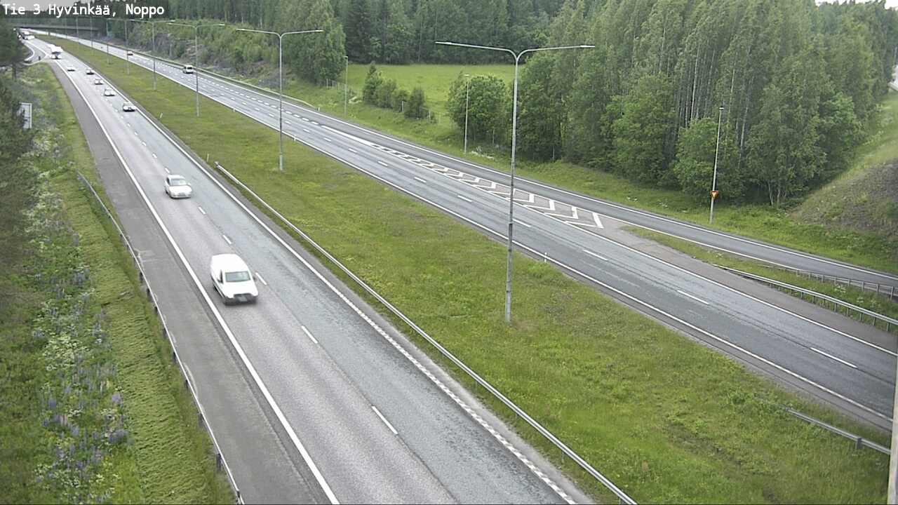 Weather Camera Image Road 3 Hyvinkää, Noppo, Hyvinkää, Uusimaa