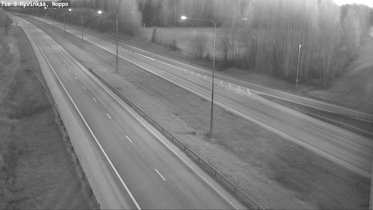 Weather Camera Image Väg 3 Hyvinge, Noppo, Hyvinkää, Uusimaa