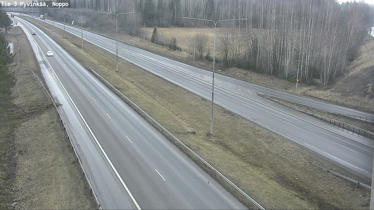 Weather Camera Image Road 3 Hyvinkää, Noppo, Hyvinkää, Uusimaa