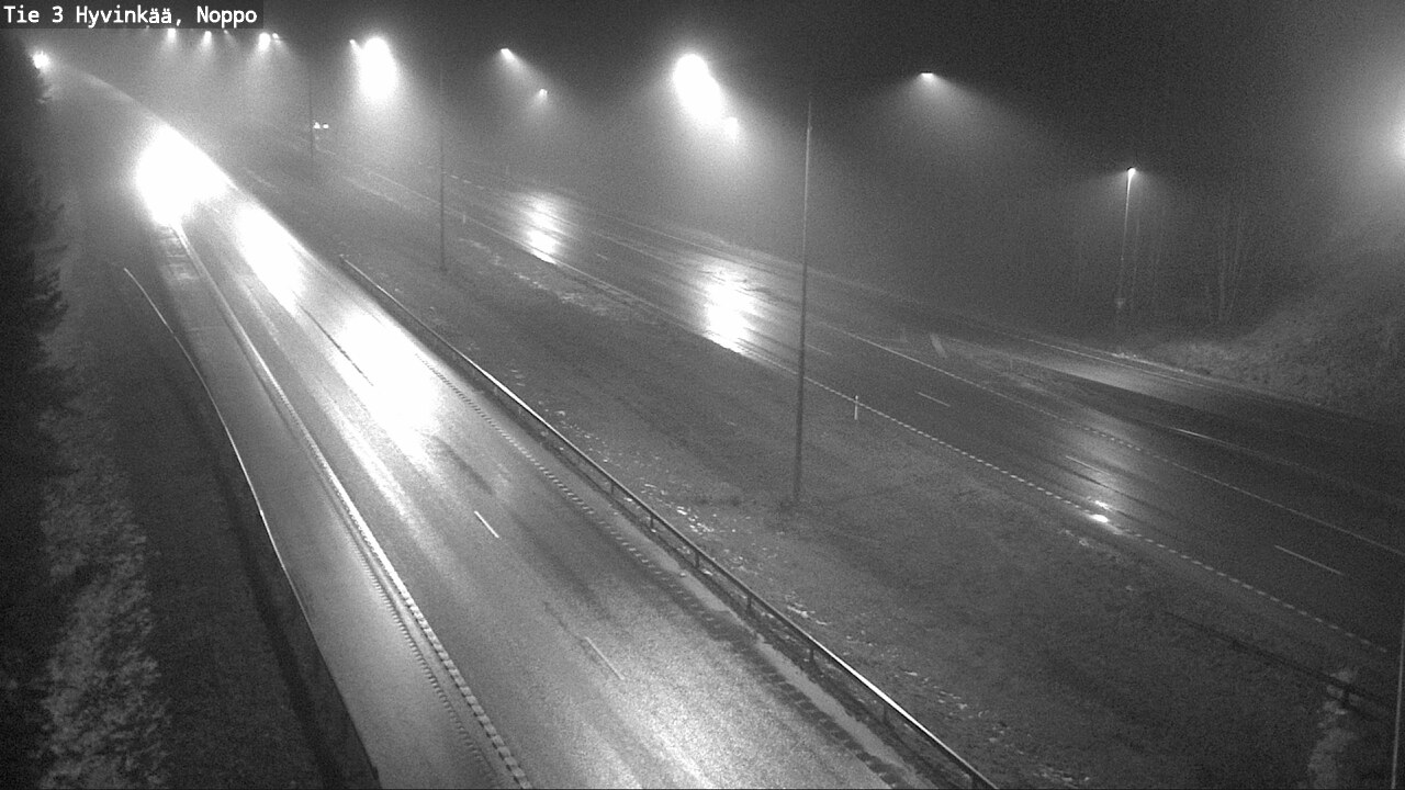 Weather Camera Image Väg 3 Hyvinge, Noppo, Hyvinkää, Uusimaa