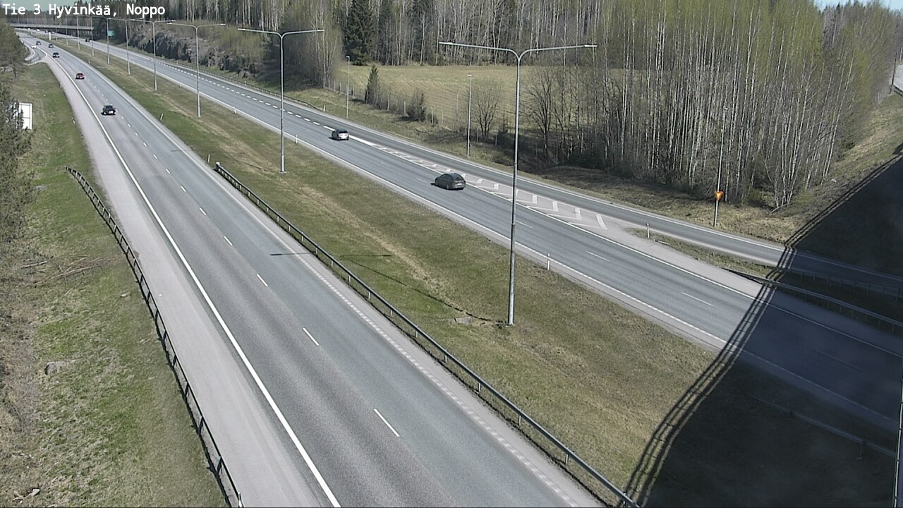 Weather Camera Image Road 3 Hyvinkää, Noppo, Hyvinkää, Uusimaa