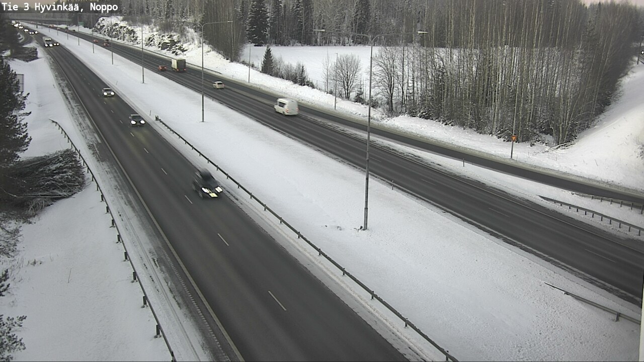 Weather Camera Image Road 3 Hyvinkää, Noppo, Hyvinkää, Uusimaa