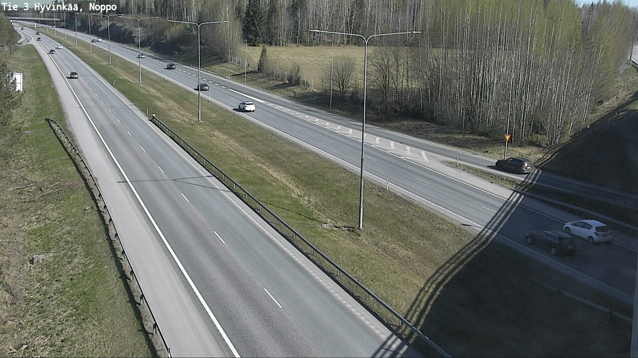 Weather Camera Image Road 3 Hyvinkää, Noppo, Hyvinkää, Uusimaa