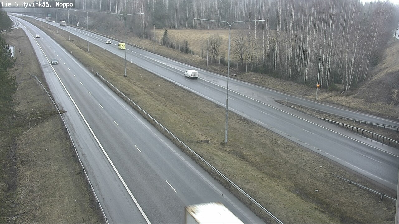 Weather Camera Image Road 3 Hyvinkää, Noppo, Hyvinkää, Uusimaa