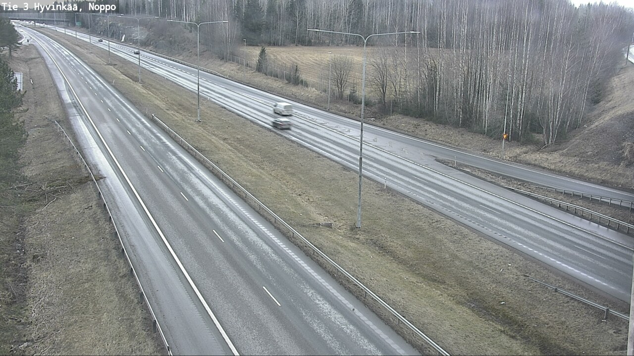 Weather Camera Image Road 3 Hyvinkää, Noppo, Hyvinkää, Uusimaa