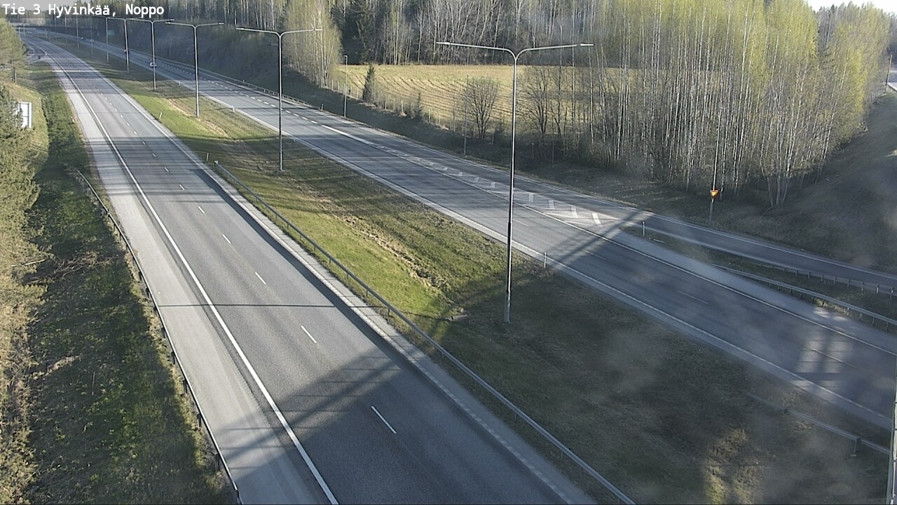 Weather Camera Image Väg 3 Hyvinge, Noppo, Hyvinkää, Uusimaa