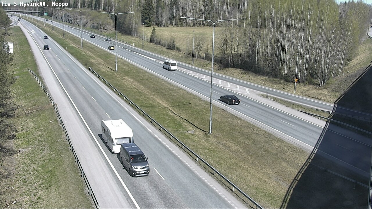 Weather Camera Image Road 3 Hyvinkää, Noppo, Hyvinkää, Uusimaa