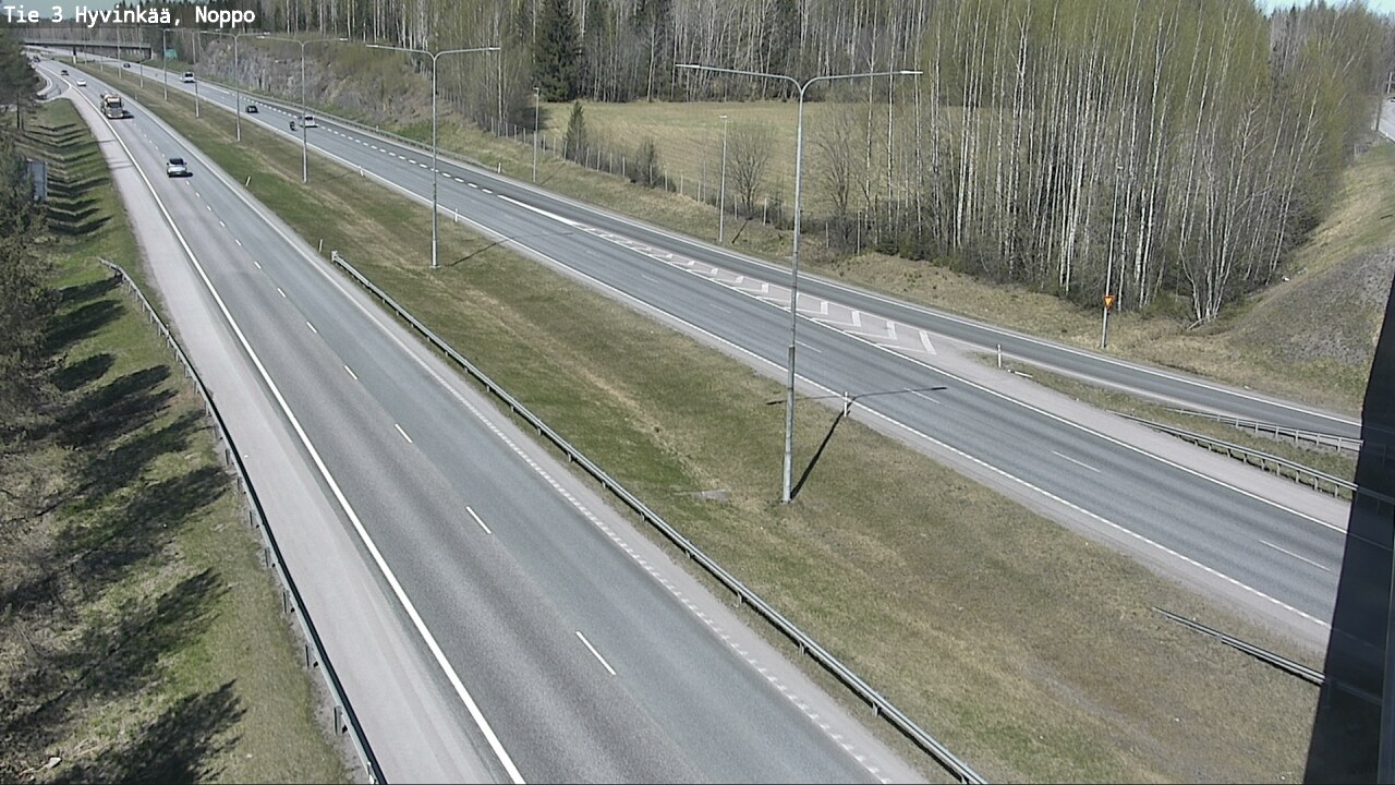 Weather Camera Image Road 3 Hyvinkää, Noppo, Hyvinkää, Uusimaa