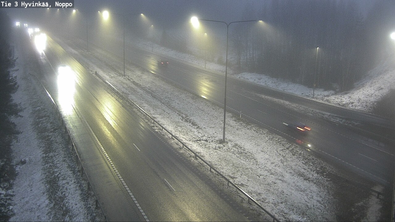 Weather Camera Image Väg 3 Hyvinge, Noppo, Hyvinkää, Uusimaa