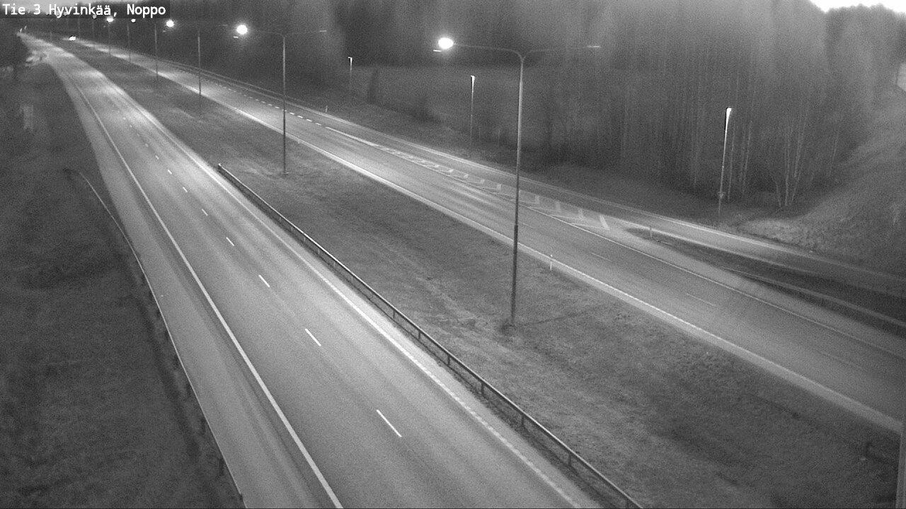 Weather Camera Image Väg 3 Hyvinge, Noppo, Hyvinkää, Uusimaa