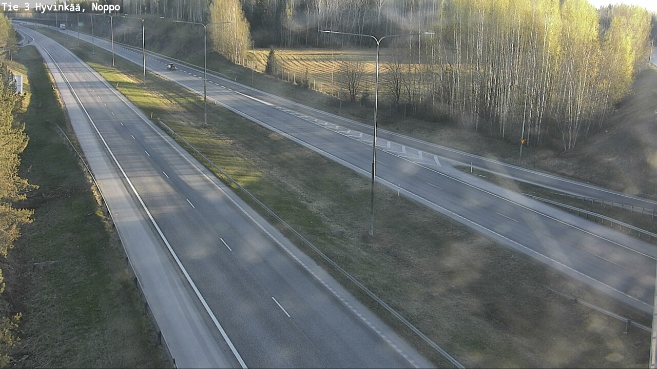 Weather Camera Image Väg 3 Hyvinge, Noppo, Hyvinkää, Uusimaa