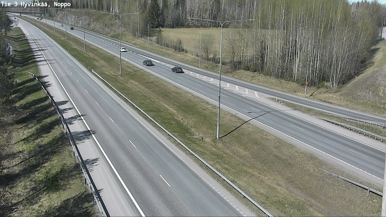 Weather Camera Image Road 3 Hyvinkää, Noppo, Hyvinkää, Uusimaa