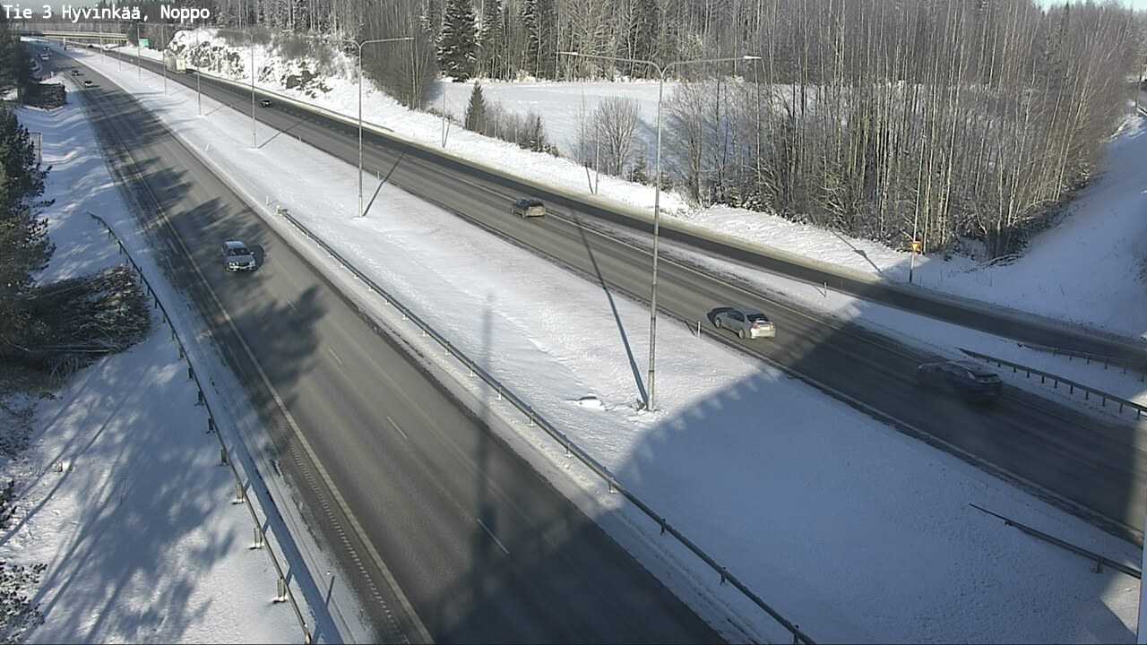 Weather Camera Image Road 3 Hyvinkää, Noppo, Hyvinkää, Uusimaa