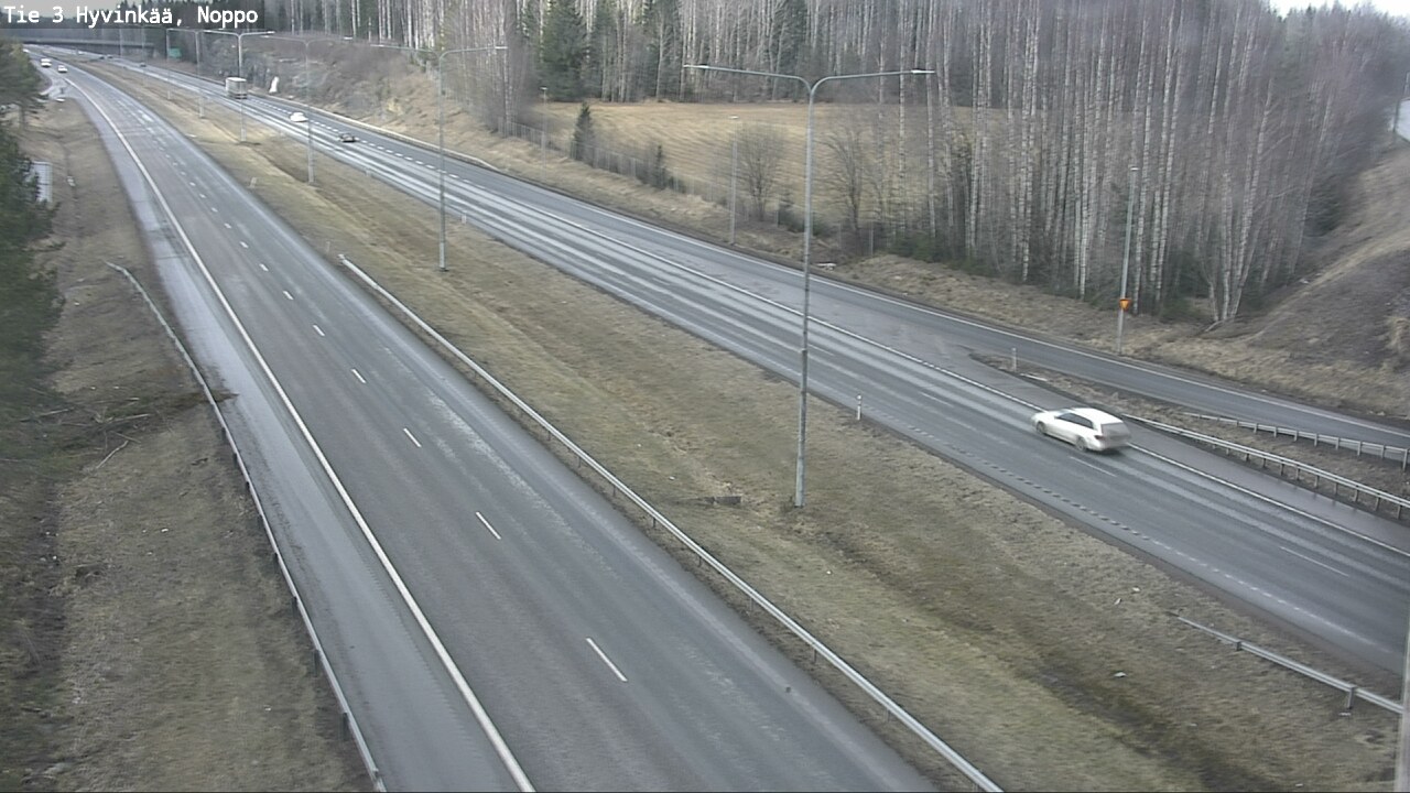 Weather Camera Image Road 3 Hyvinkää, Noppo, Hyvinkää, Uusimaa