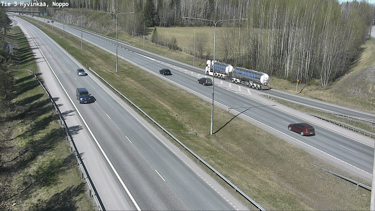 Weather Camera Image Road 3 Hyvinkää, Noppo, Hyvinkää, Uusimaa