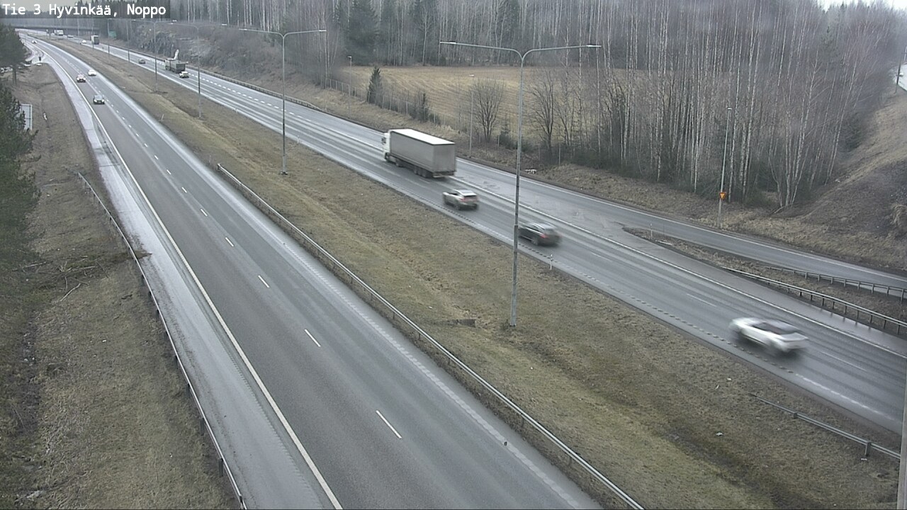 Weather Camera Image Road 3 Hyvinkää, Noppo, Hyvinkää, Uusimaa