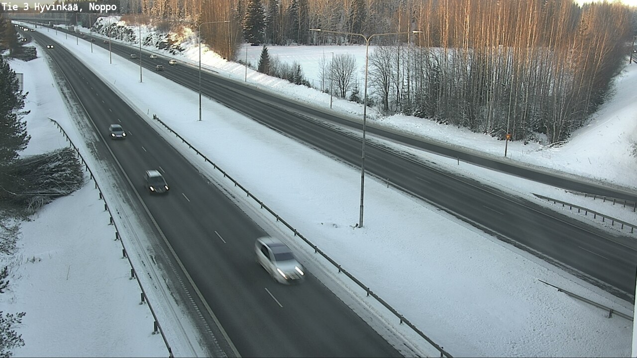 Weather Camera Image Road 3 Hyvinkää, Noppo, Hyvinkää, Uusimaa