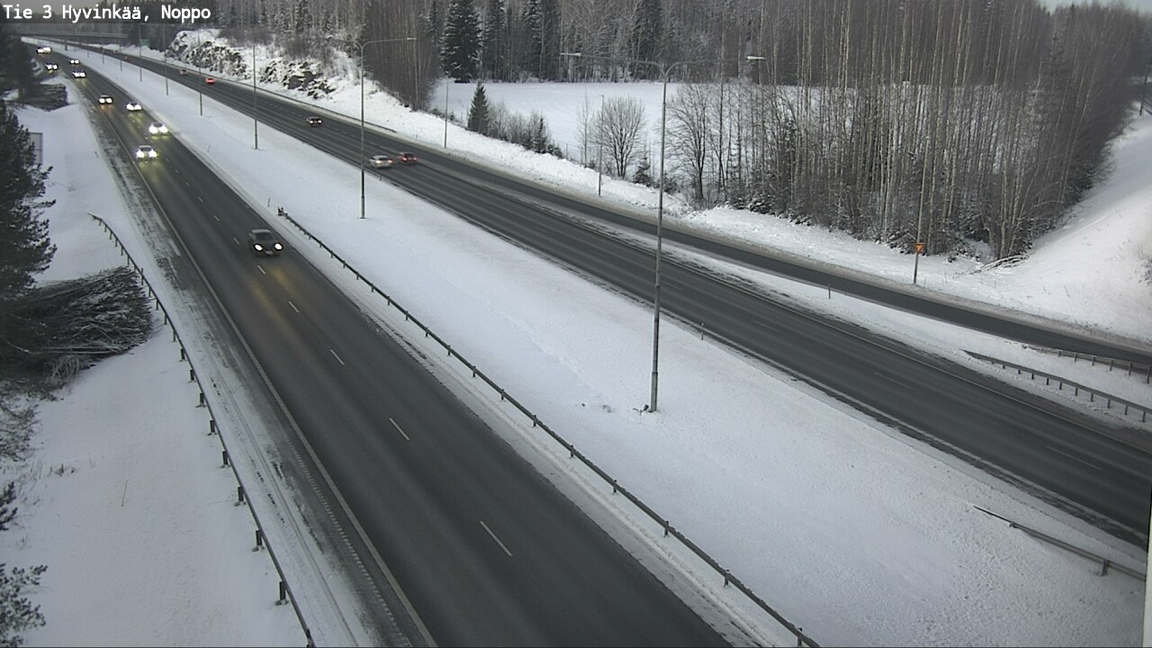 Weather Camera Image Road 3 Hyvinkää, Noppo, Hyvinkää, Uusimaa