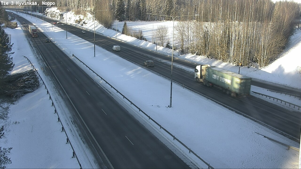 Weather Camera Image Road 3 Hyvinkää, Noppo, Hyvinkää, Uusimaa