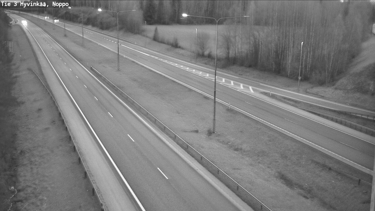 Weather Camera Image Road 3 Hyvinkää, Noppo, Hyvinkää, Uusimaa
