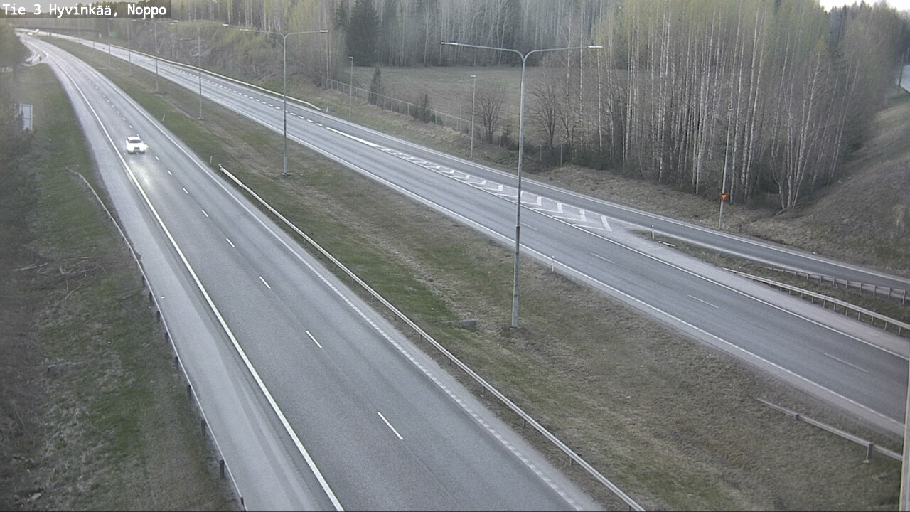 Weather Camera Image Road 3 Hyvinkää, Noppo, Hyvinkää, Uusimaa