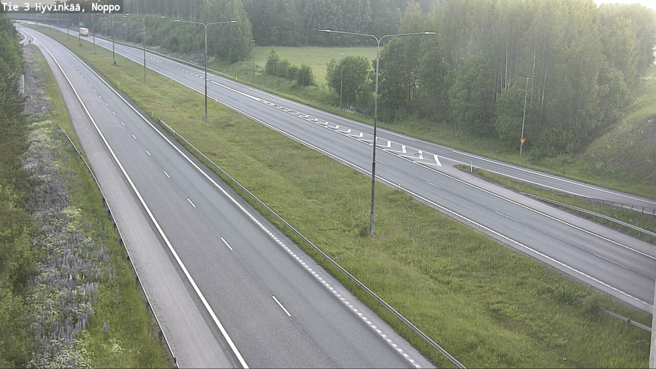 Weather Camera Image Road 3 Hyvinkää, Noppo, Hyvinkää, Uusimaa