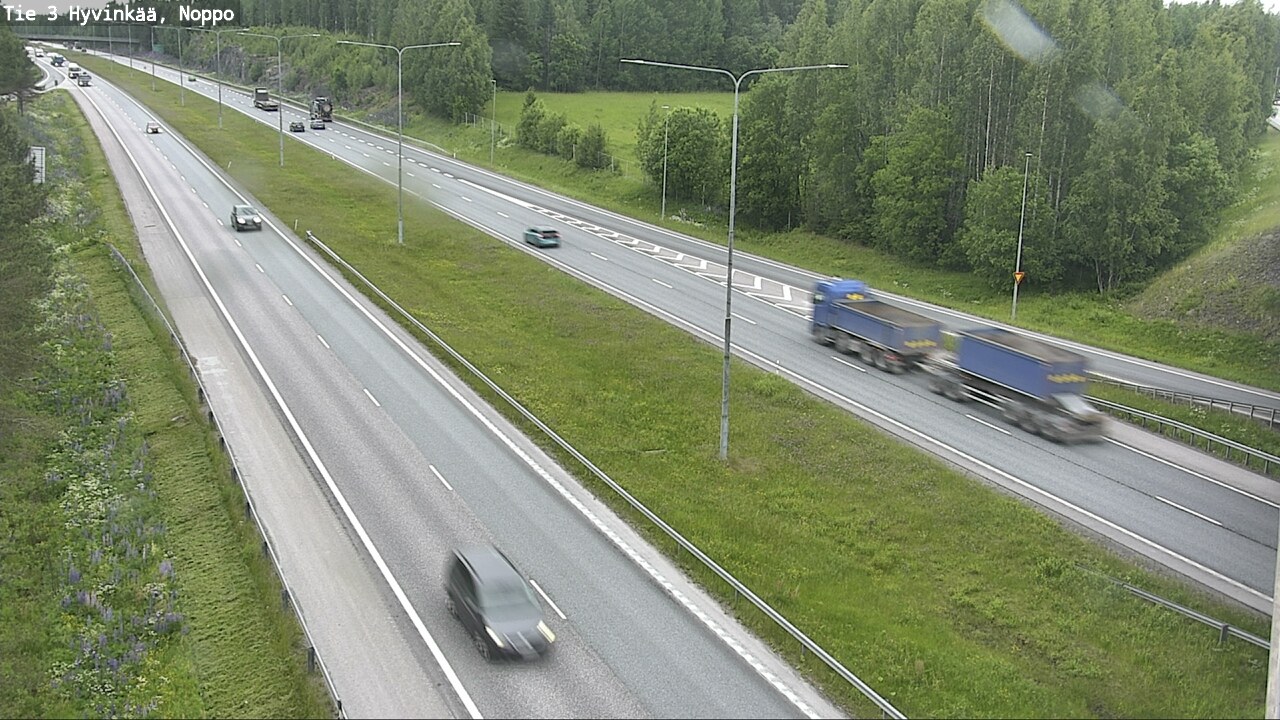 Weather Camera Image Road 3 Hyvinkää, Noppo, Hyvinkää, Uusimaa