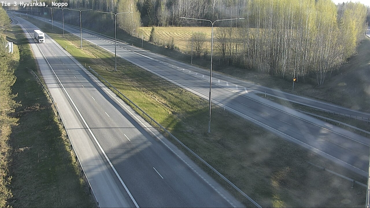 Weather Camera Image Väg 3 Hyvinge, Noppo, Hyvinkää, Uusimaa