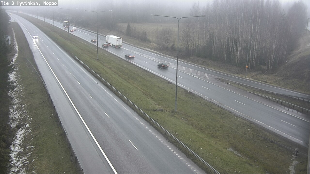 Weather Camera Image Road 3 Hyvinkää, Noppo, Hyvinkää, Uusimaa
