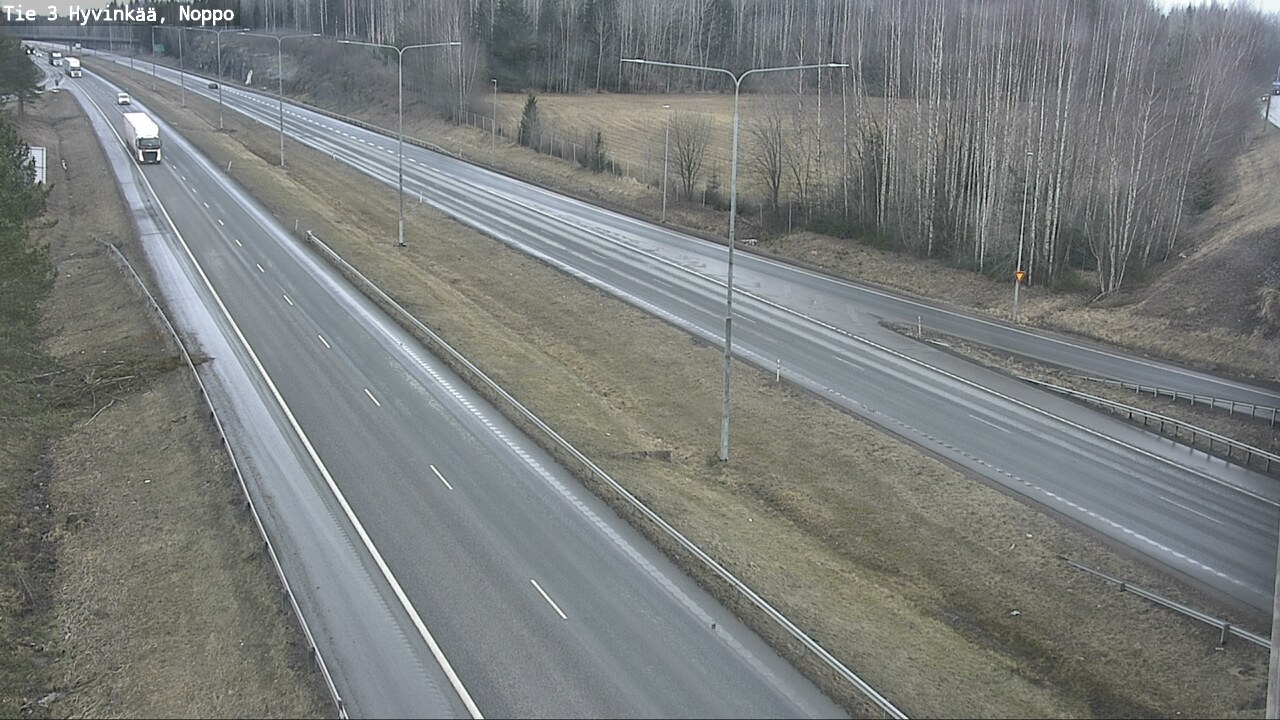 Weather Camera Image Road 3 Hyvinkää, Noppo, Hyvinkää, Uusimaa