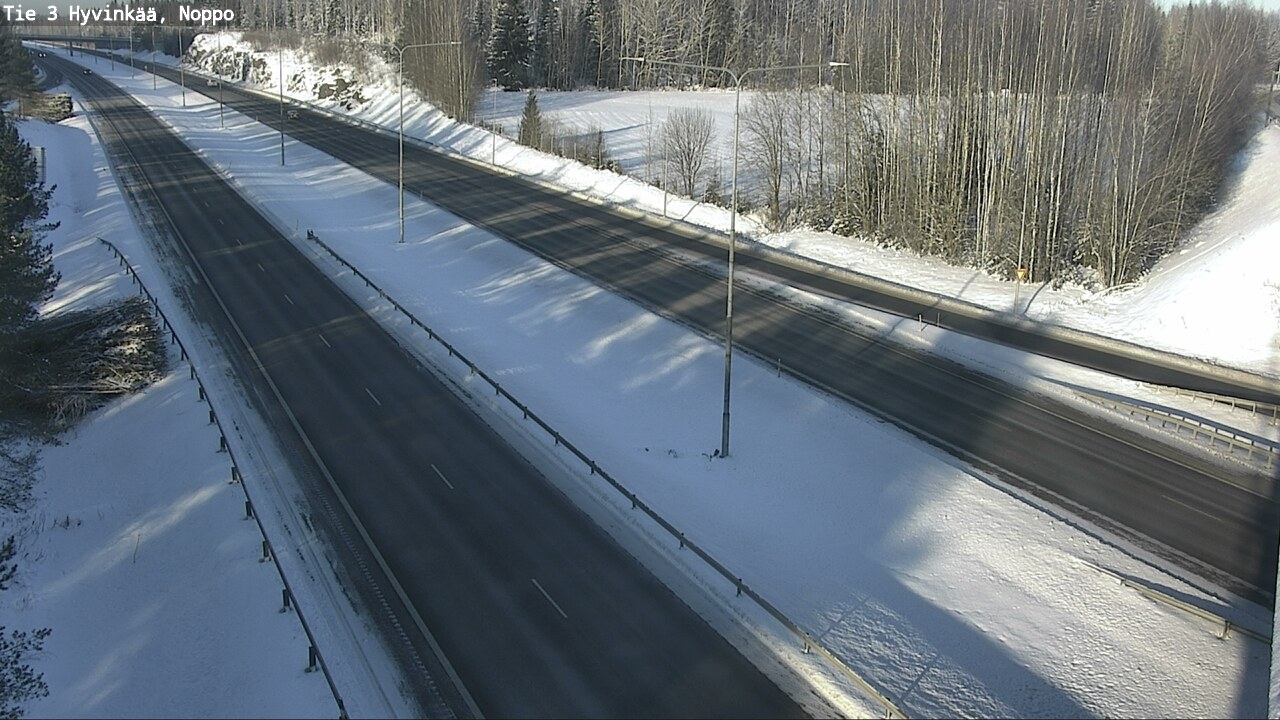 Weather Camera Image Road 3 Hyvinkää, Noppo, Hyvinkää, Uusimaa