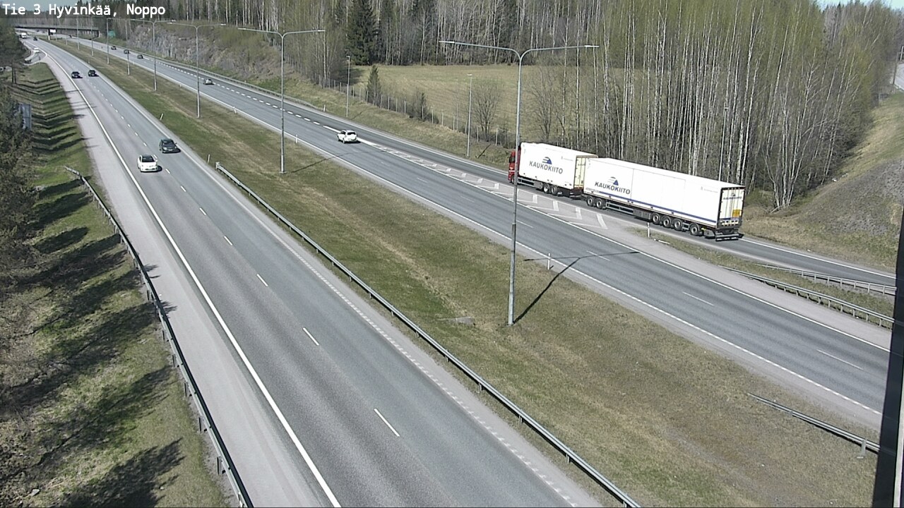 Weather Camera Image Road 3 Hyvinkää, Noppo, Hyvinkää, Uusimaa