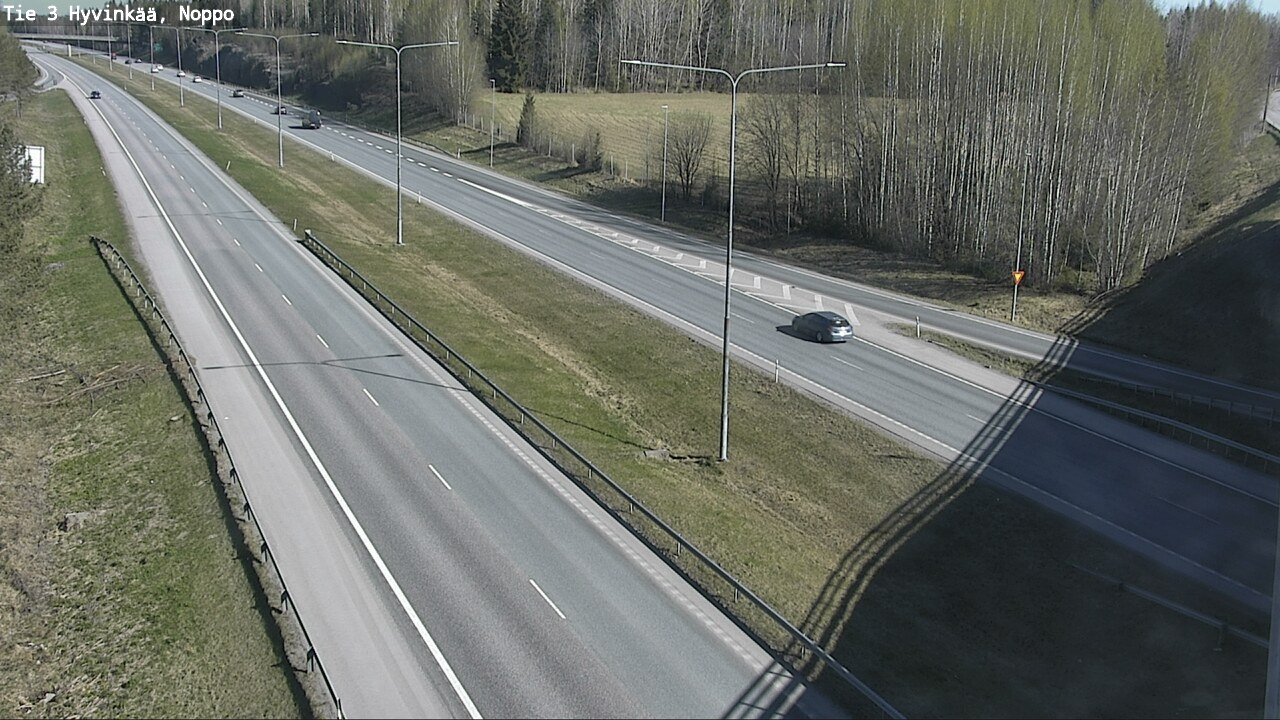 Weather Camera Image Road 3 Hyvinkää, Noppo, Hyvinkää, Uusimaa
