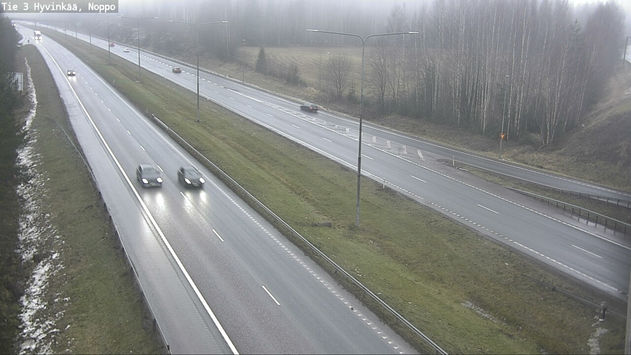 Weather Camera Image Road 3 Hyvinkää, Noppo, Hyvinkää, Uusimaa