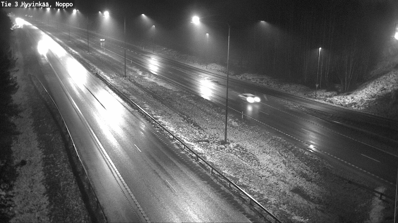 Weather Camera Image Väg 3 Hyvinge, Noppo, Hyvinkää, Uusimaa