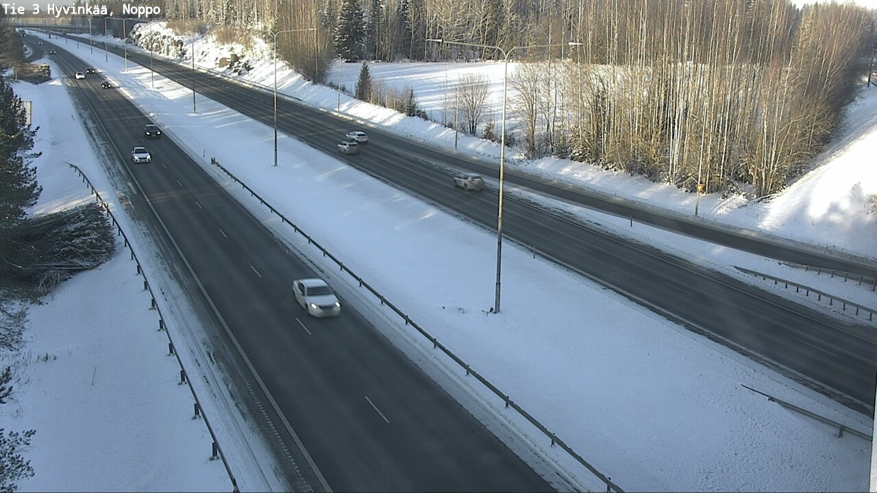 Weather Camera Image Road 3 Hyvinkää, Noppo, Hyvinkää, Uusimaa