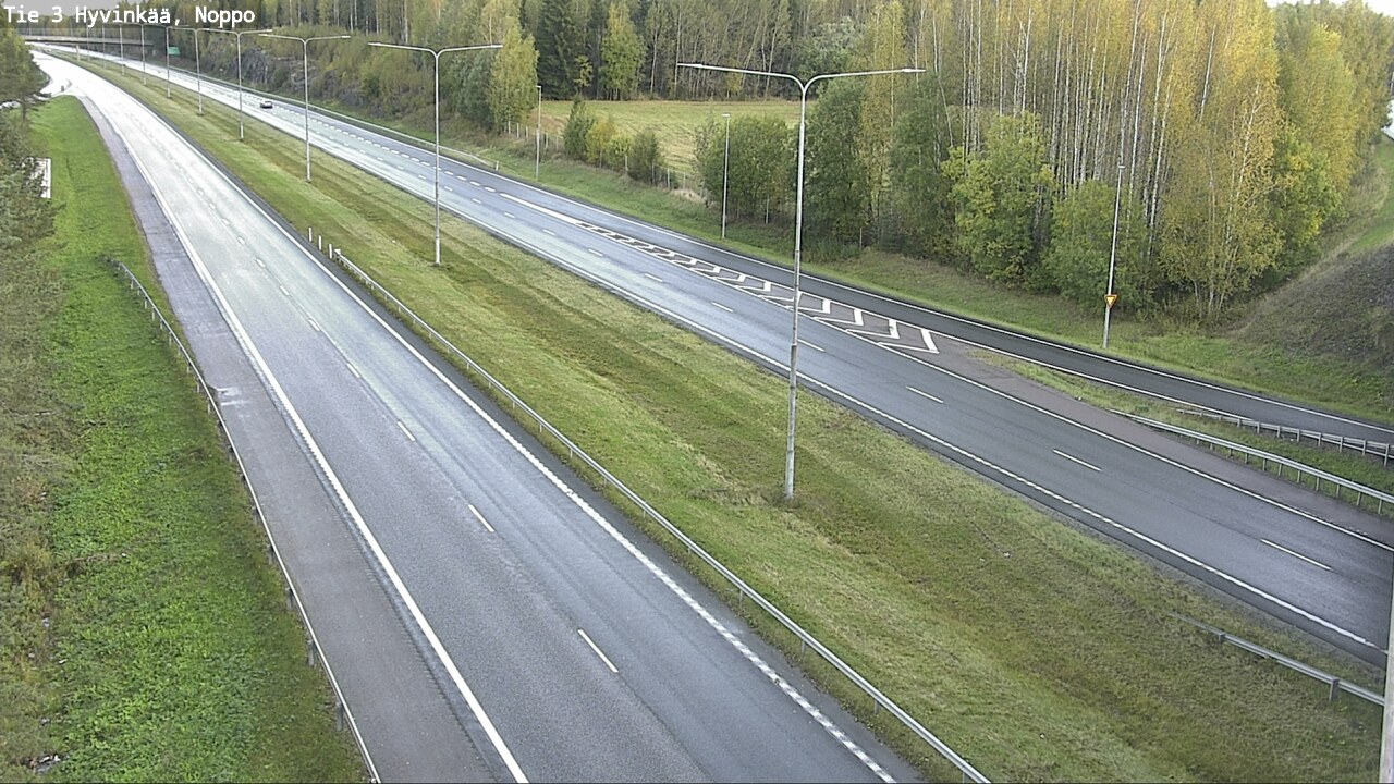 Weather Camera Image Road 3 Hyvinkää, Noppo, Hyvinkää, Uusimaa