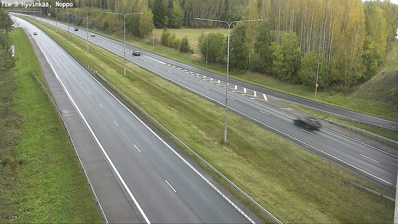 Weather Camera Image Road 3 Hyvinkää, Noppo, Hyvinkää, Uusimaa