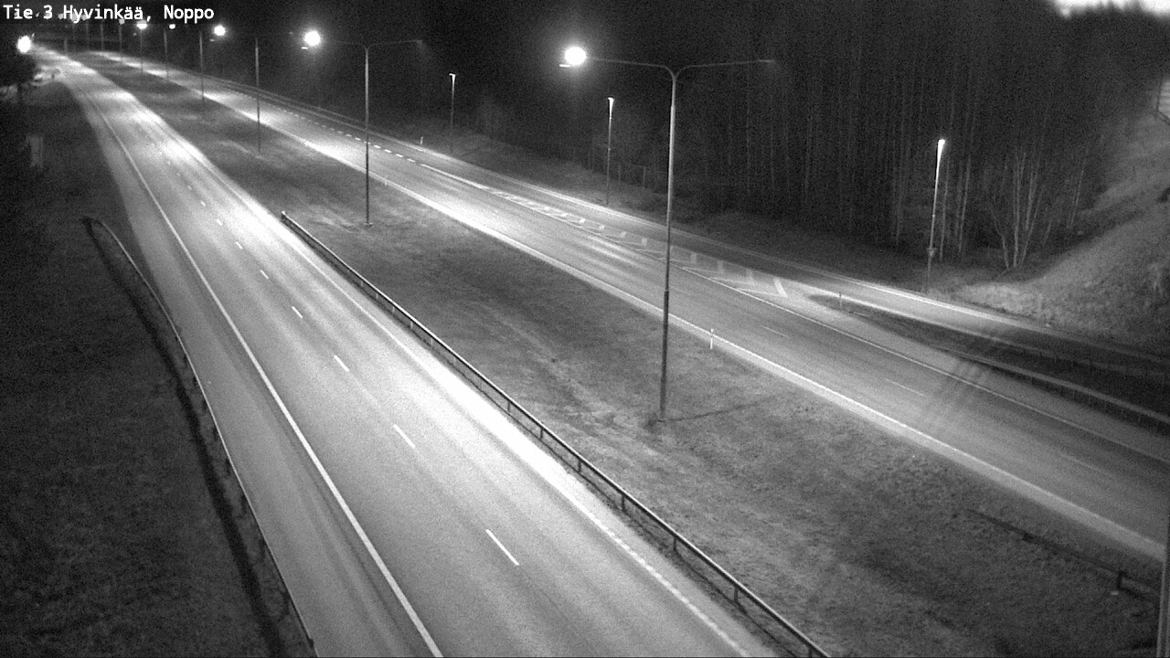 Weather Camera Image Väg 3 Hyvinge, Noppo, Hyvinkää, Uusimaa