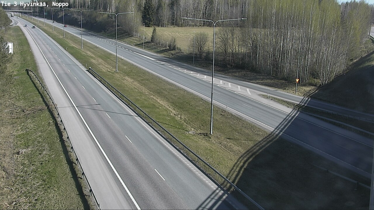 Weather Camera Image Väg 3 Hyvinge, Noppo, Hyvinkää, Uusimaa