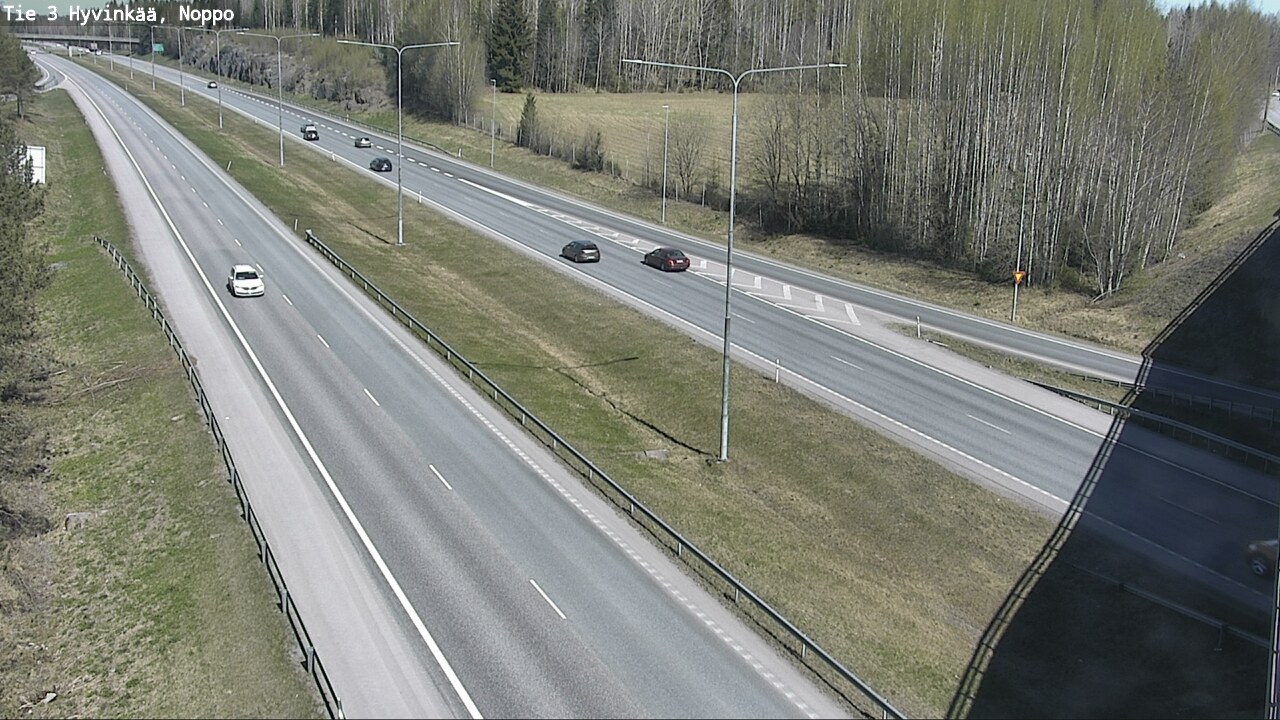Weather Camera Image Road 3 Hyvinkää, Noppo, Hyvinkää, Uusimaa