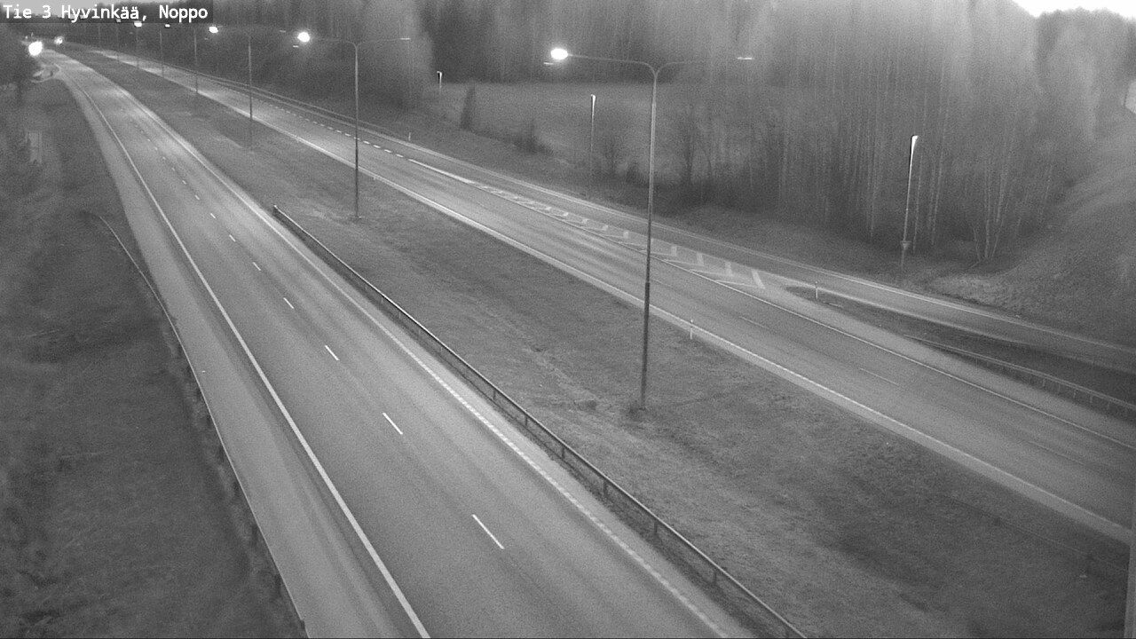 Weather Camera Image Väg 3 Hyvinge, Noppo, Hyvinkää, Uusimaa