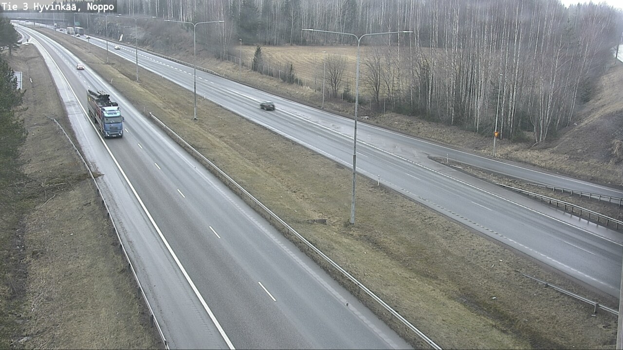 Weather Camera Image Road 3 Hyvinkää, Noppo, Hyvinkää, Uusimaa