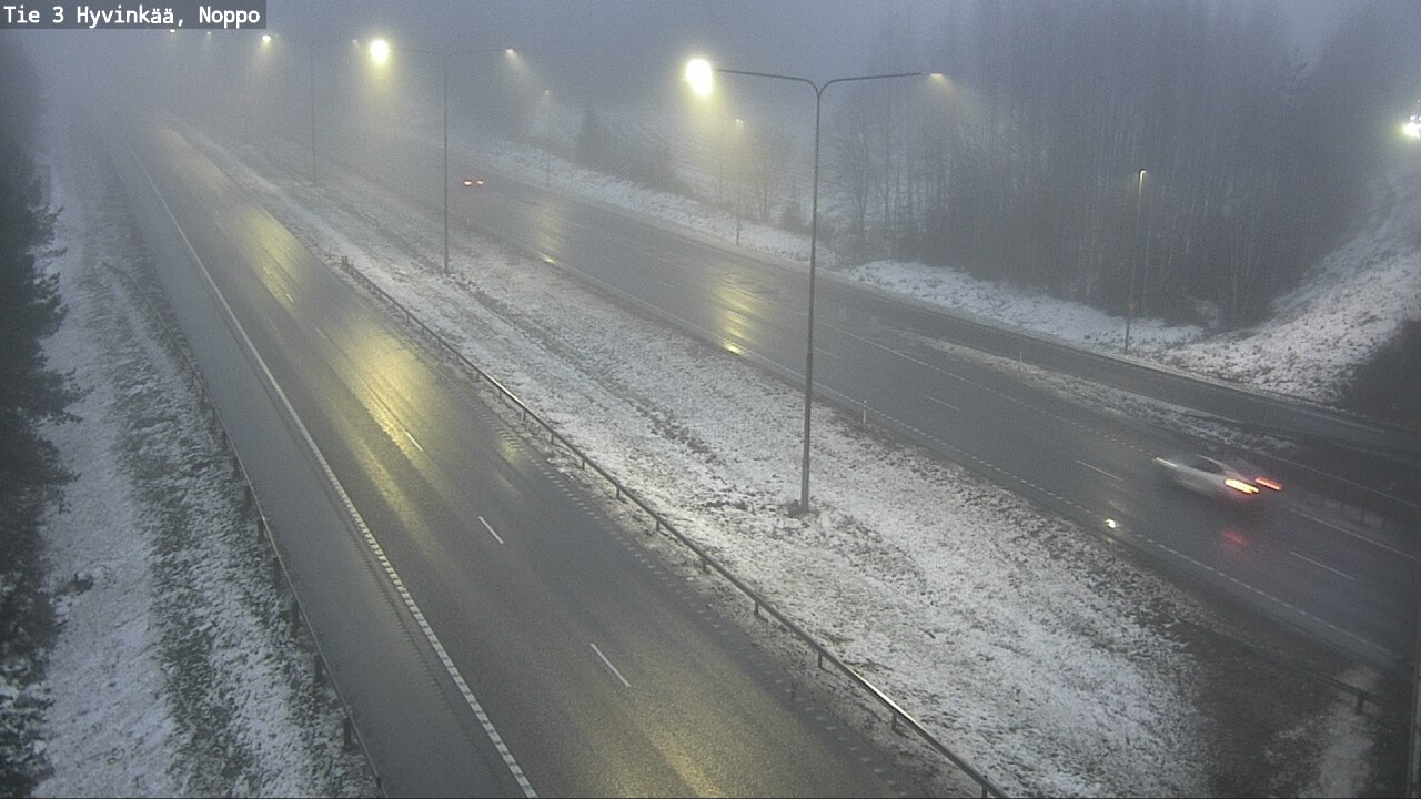 Weather Camera Image Väg 3 Hyvinge, Noppo, Hyvinkää, Uusimaa