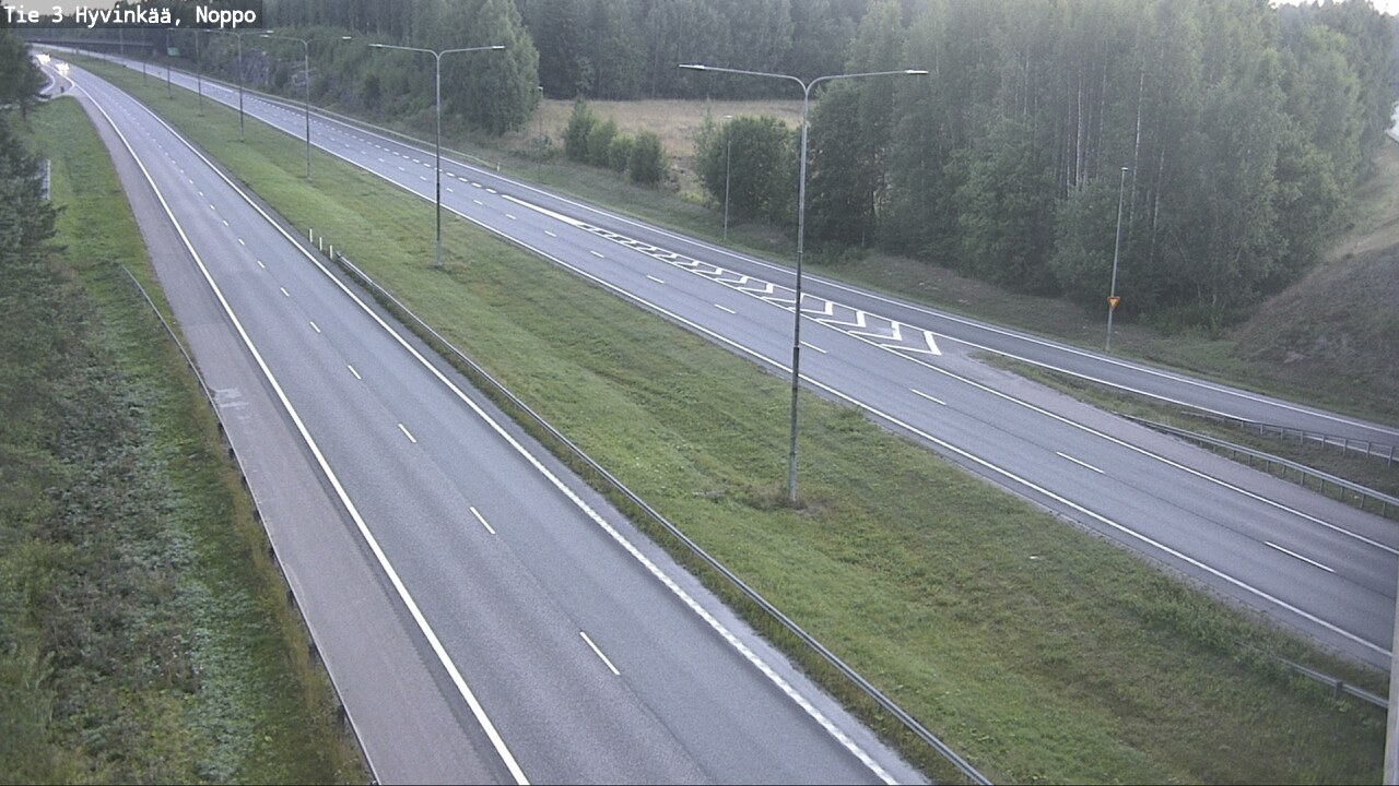 Weather Camera Image Road 3 Hyvinkää, Noppo, Hyvinkää, Uusimaa
