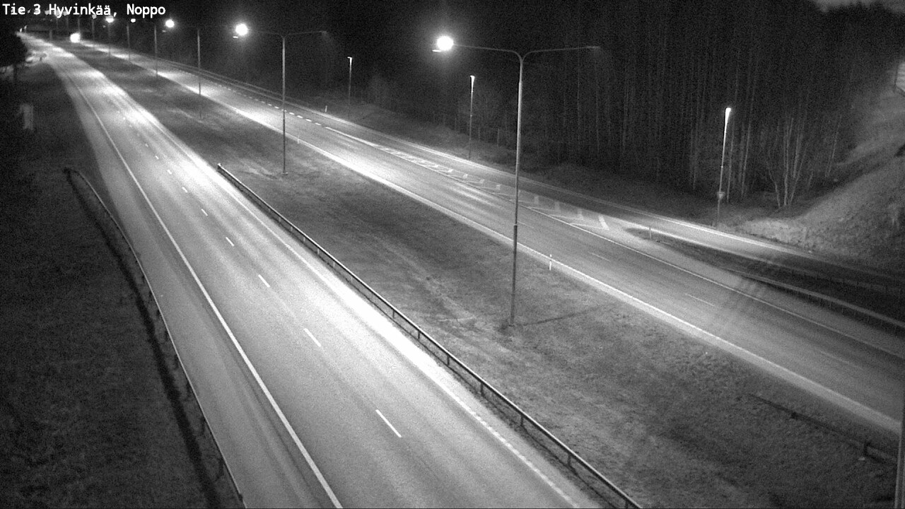 Weather Camera Image Väg 3 Hyvinge, Noppo, Hyvinkää, Uusimaa