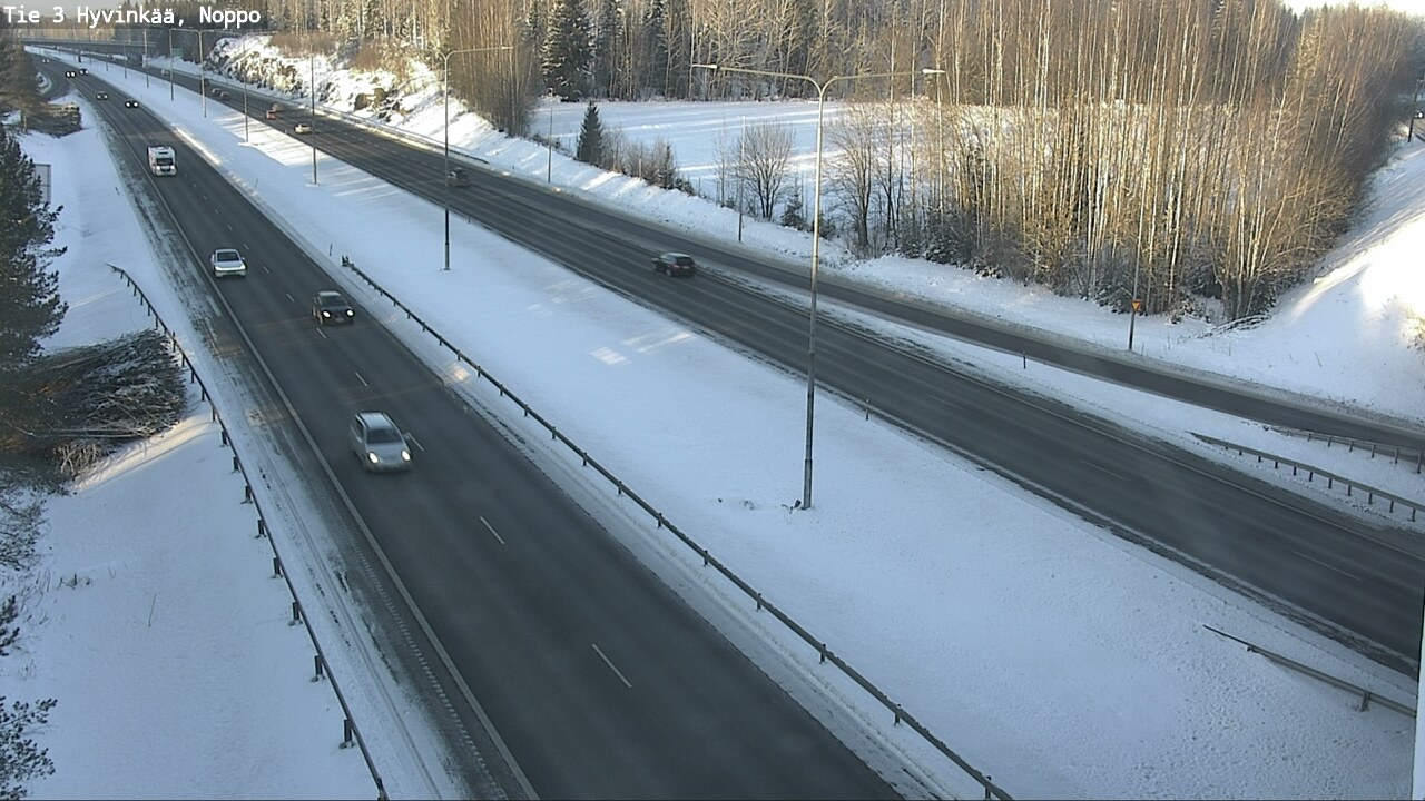 Weather Camera Image Road 3 Hyvinkää, Noppo, Hyvinkää, Uusimaa