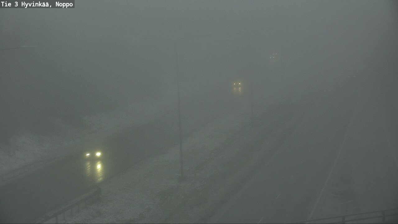 Weather Camera Image Väg 3 Hyvinge, Noppo, Hyvinkää, Uusimaa