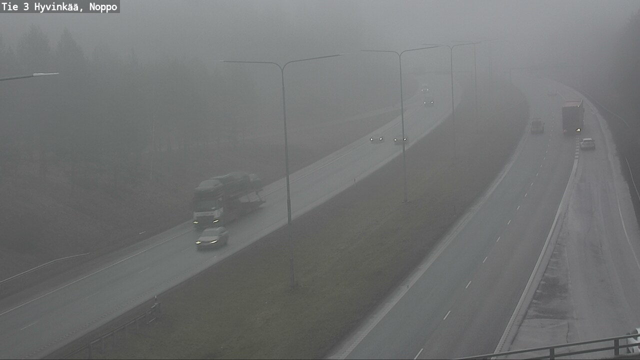 Weather Camera Image Road 3 Hyvinkää, Noppo, Hyvinkää, Uusimaa